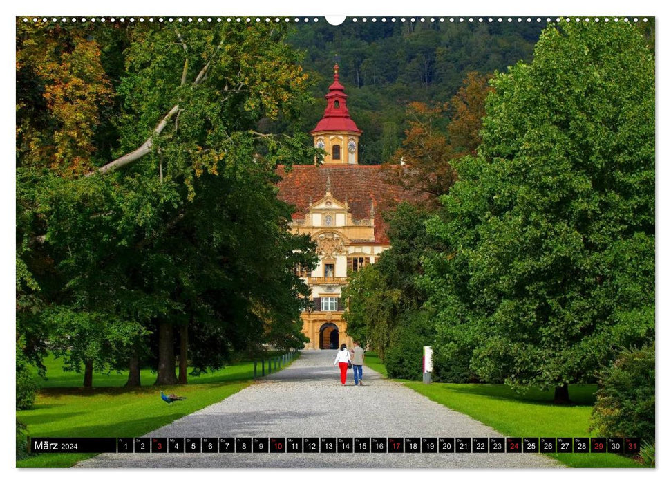 Graz - Metropole der Steiermark (CALVENDO Wandkalender 2024)