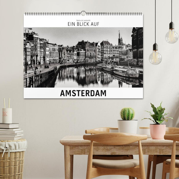 A look at Amsterdam (CALVENDO wall calendar 2024) 