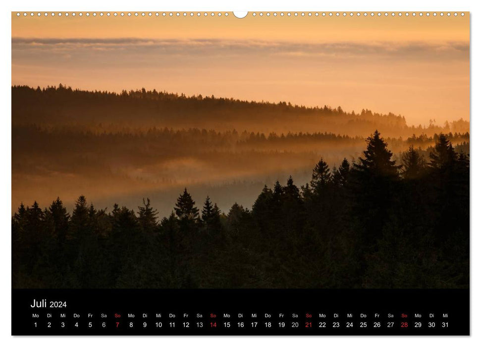 NATUR PUR - PURE NATURE (CALVENDO Premium Wandkalender 2024)