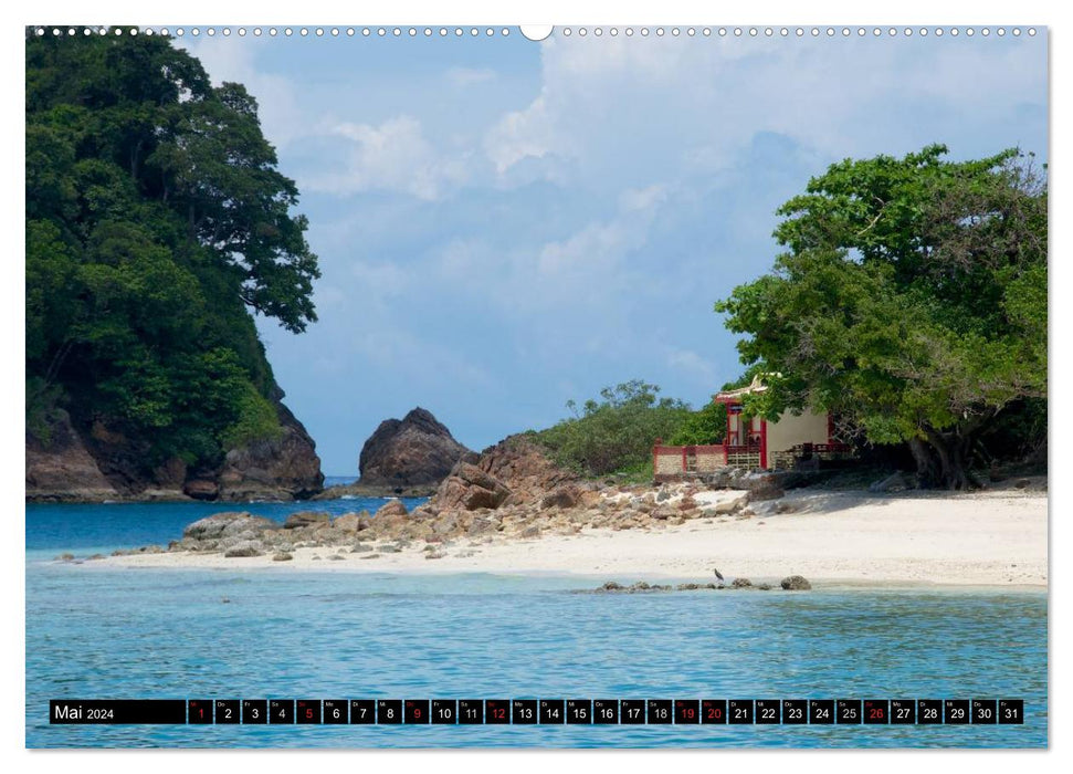 Thailand - Ein bezauberndes Königreich (CALVENDO Premium Wandkalender 2024)