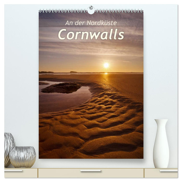On the north coast of Cornwall (CALVENDO Premium Wall Calendar 2024) 
