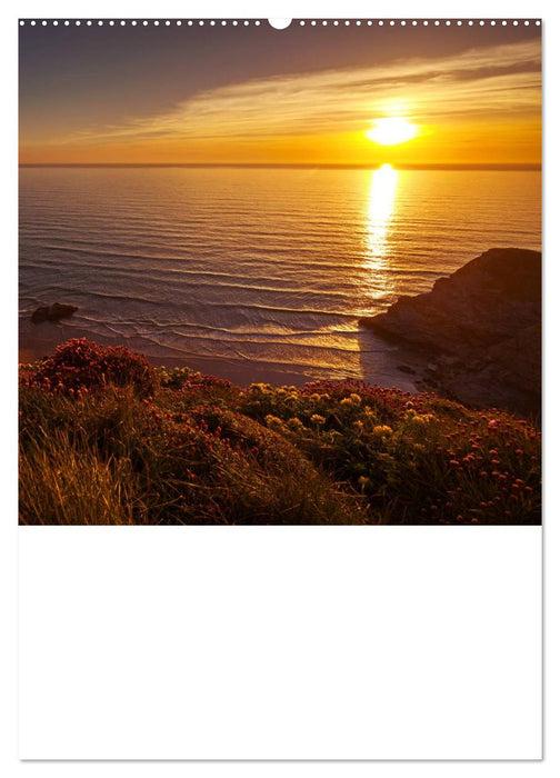 On the north coast of Cornwall (CALVENDO Premium Wall Calendar 2024) 
