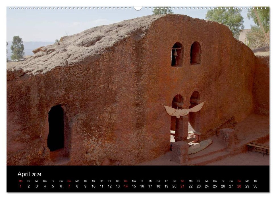 Ethiopia - cultural highlights in the orthodox north (CALVENDO Premium Wall Calendar 2024) 