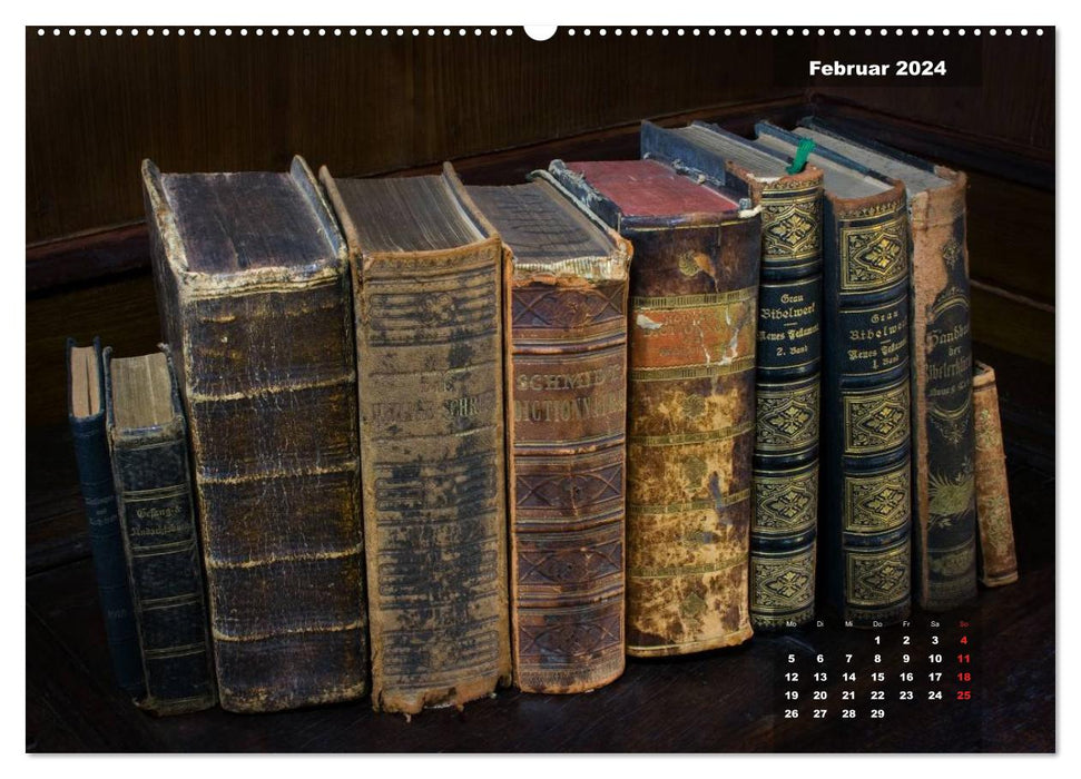 Buch-Antiquitäten (CALVENDO Premium Wandkalender 2024)