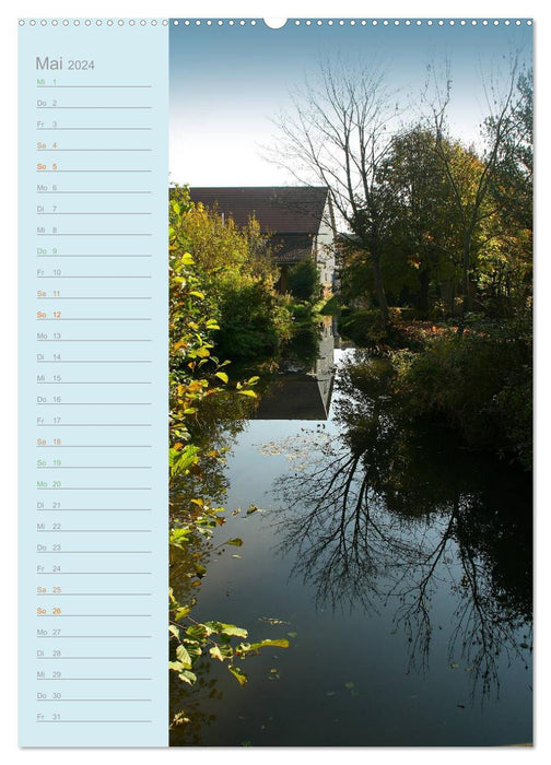 Ebern - a city worth living in Franconia (CALVENDO Premium Wall Calendar 2024) 