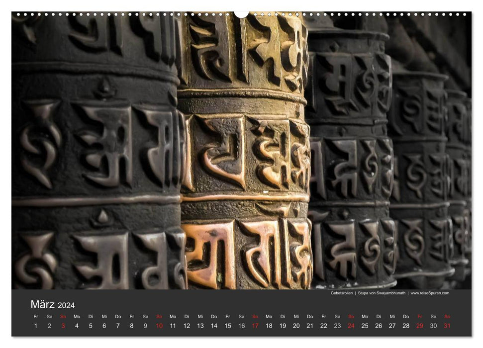 Nepal 2024 - Dem Himmel so nah (CALVENDO Premium Wandkalender 2024)