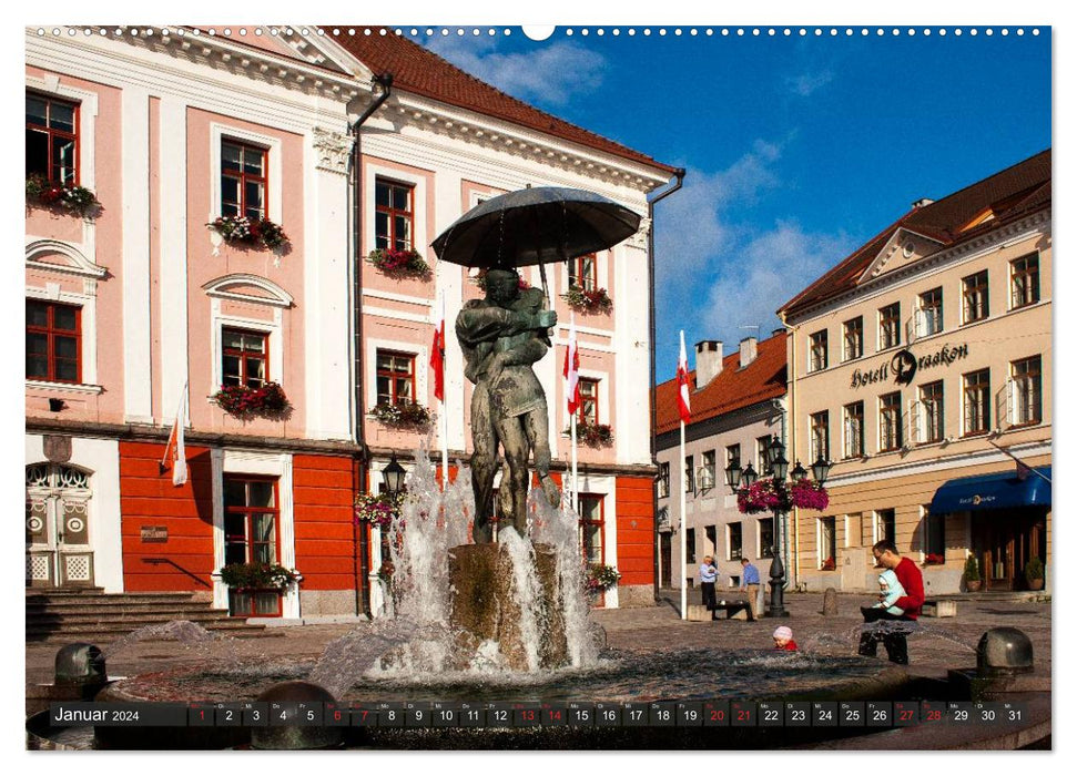 Estonia - Forays through the northern Baltics (CALVENDO wall calendar 2024) 