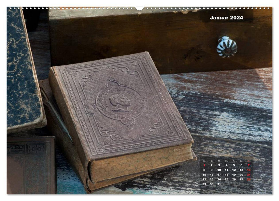 Book antiques (CALVENDO wall calendar 2024) 
