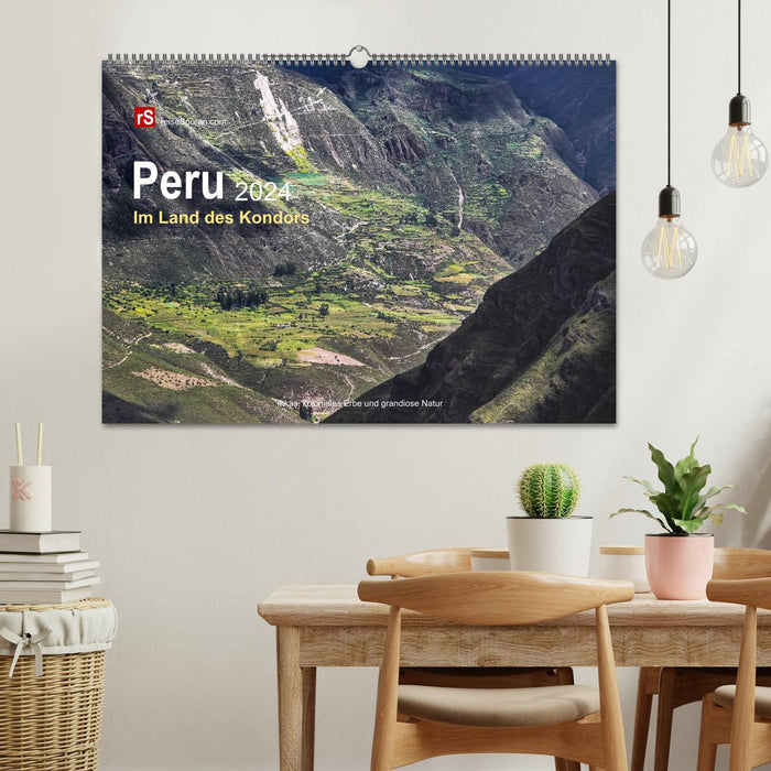 Peru 2024 In the Land of the Condor (CALVENDO Wall Calendar 2024) 