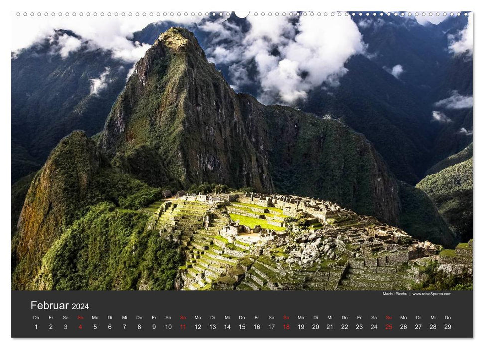 Peru 2024 In the Land of the Condor (CALVENDO Wall Calendar 2024) 