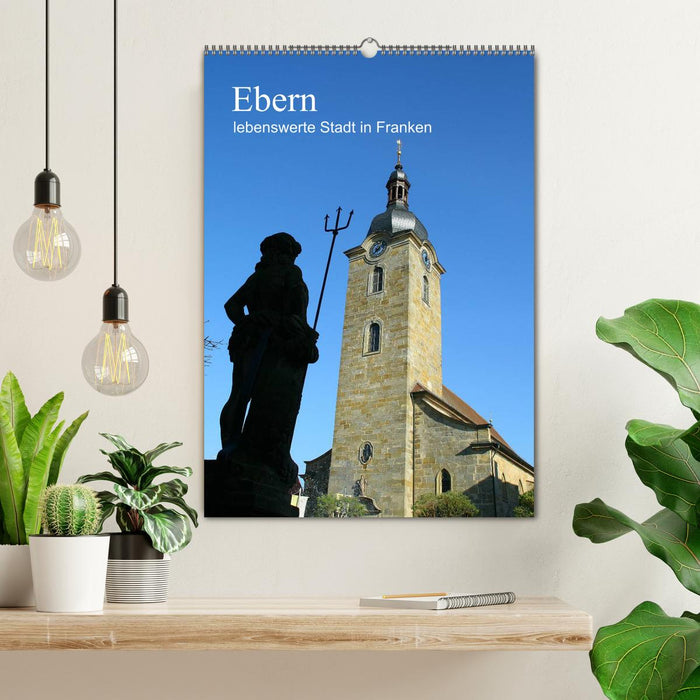 Ebern - liveable city in Franconia (CALVENDO wall calendar 2024) 