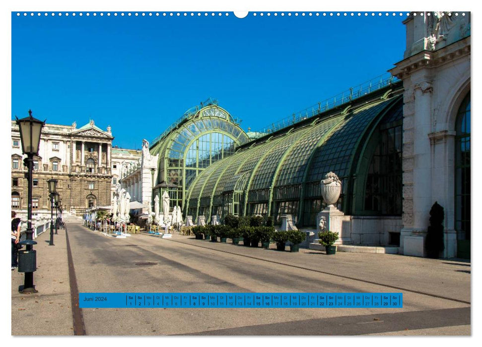 Städtereise Wien (CALVENDO Premium Wandkalender 2024)