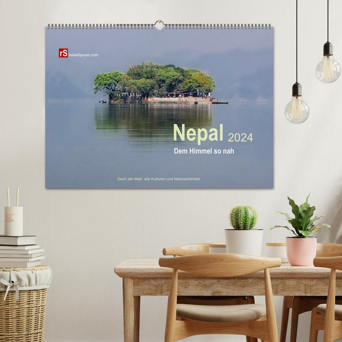 Nepal 2024 - So close to heaven (CALVENDO wall calendar 2024) 