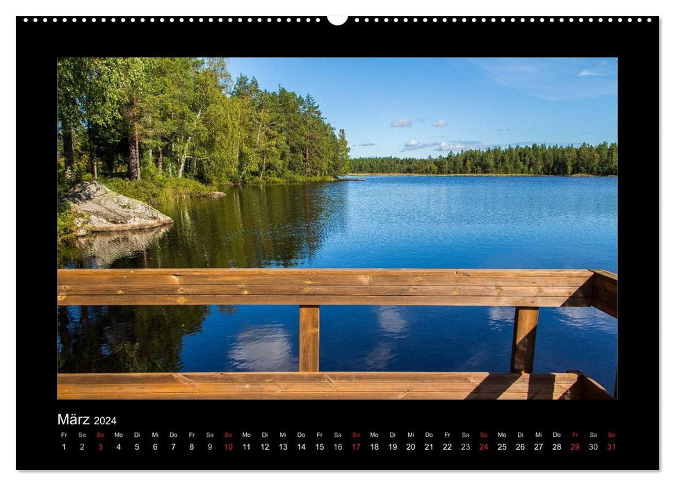 Traumhaftes Skandinavien (CALVENDO Premium Wandkalender 2024)