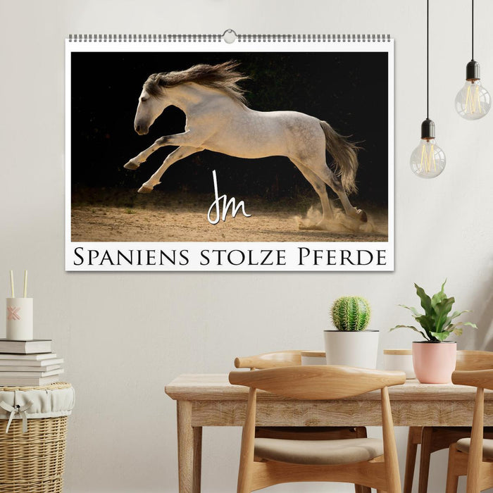 Spain's proud horses (CALVENDO wall calendar 2024) 