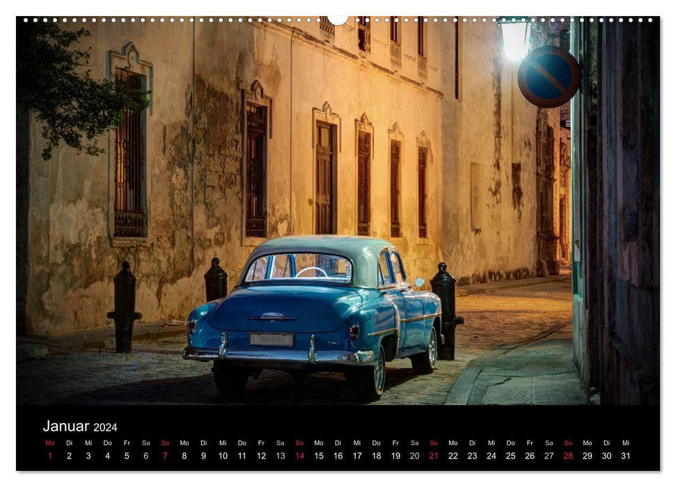 Havanna - Ansichten einer bemerkenswerten Stadt (CALVENDO Premium Wandkalender 2024)