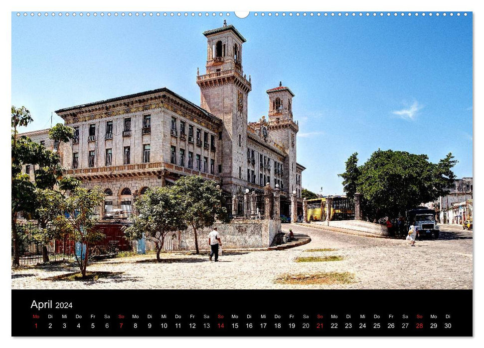 Havana - Views of a Remarkable City (CALVENDO Premium Wall Calendar 2024) 