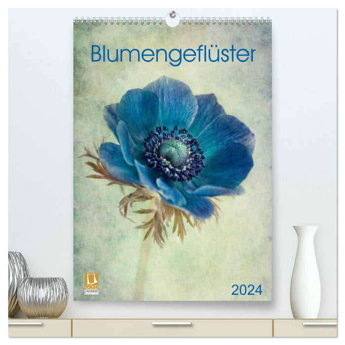 Flower whispers (CALVENDO Premium wall calendar 2024) 