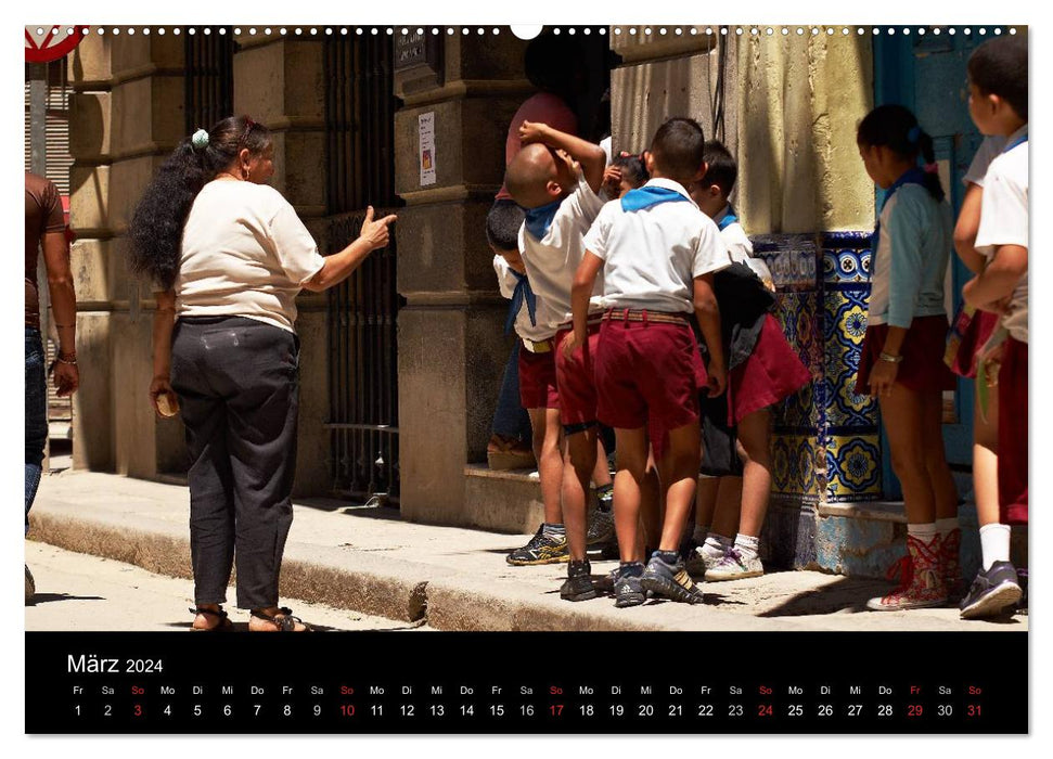 Havanna - Ansichten einer bemerkenswerten Stadt (CALVENDO Wandkalender 2024)