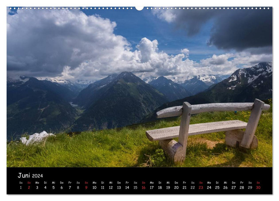 Tiroler Stimmungen (CALVENDO Premium Wandkalender 2024)