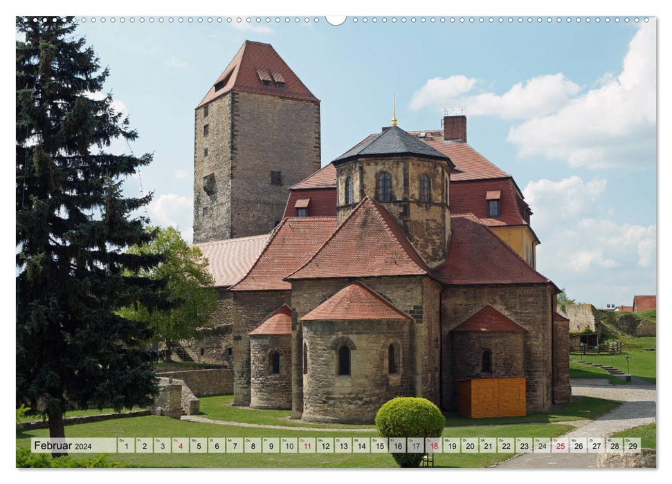 Secrets of East German culture - palaces and castles (CALVENDO Premium Wall Calendar 2024) 