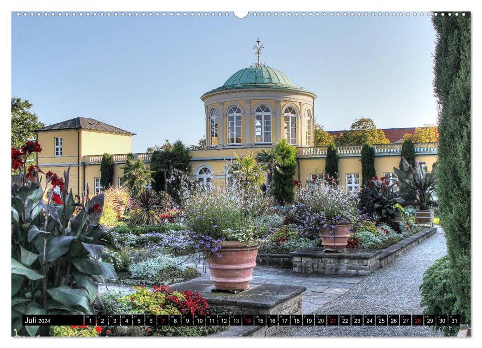 The Gardens in Herrenhausen (CALVENDO Premium Wall Calendar 2024) 