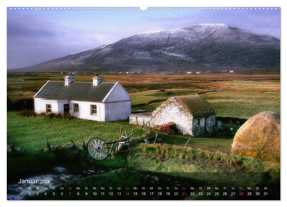 Irland Eire - Impressionen der Grünen Insel (CALVENDO Premium Wandkalender 2024)