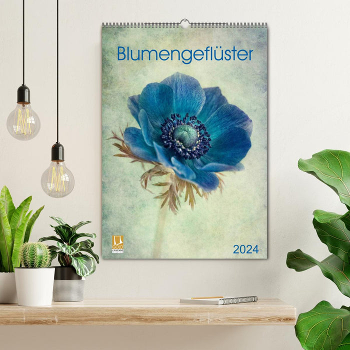 Flower whispers (CALVENDO wall calendar 2024) 