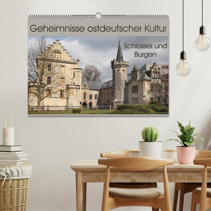 Secrets of East German culture - palaces and castles (CALVENDO wall calendar 2024) 