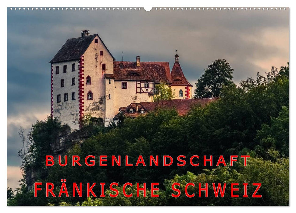 Castle landscape Franconian Switzerland (CALVENDO wall calendar 2024) 