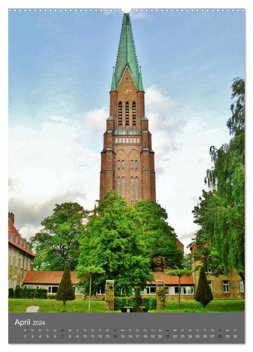 Kirchen und Klöster in Deutschland (CALVENDO Premium Wandkalender 2024)
