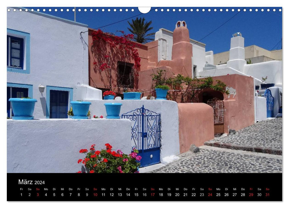 Dream destinations in Europe (CALVENDO wall calendar 2024) 