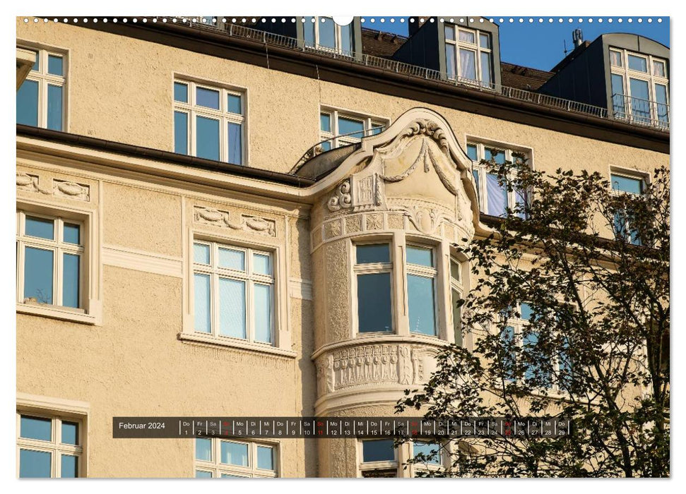 Jugendstil-Architektur in Kassel (CALVENDO Wandkalender 2024)