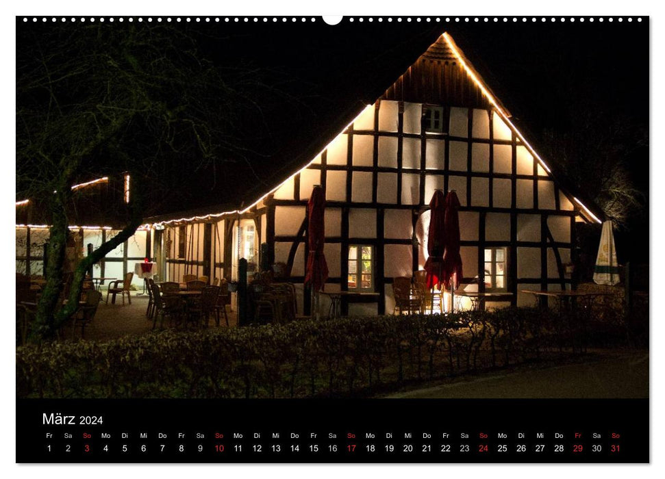 Bad Laer, health resort in the Teutoburg Forest (CALVENDO Premium Wall Calendar 2024) 
