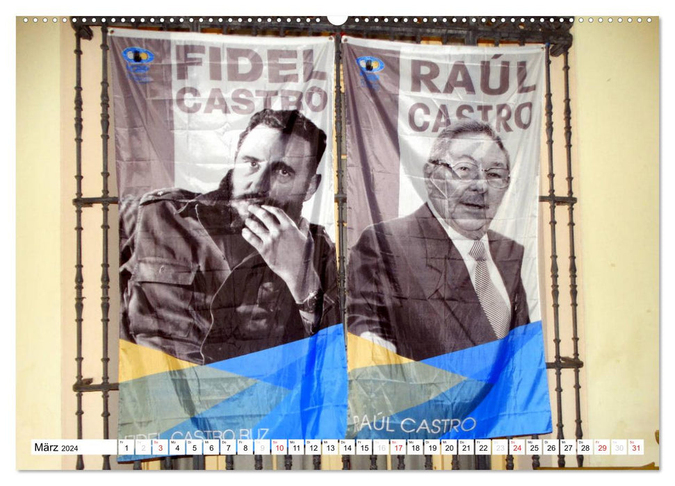 VIVA FIDEL 2024 (CALVENDO Premium Wall Calendar 2024) 