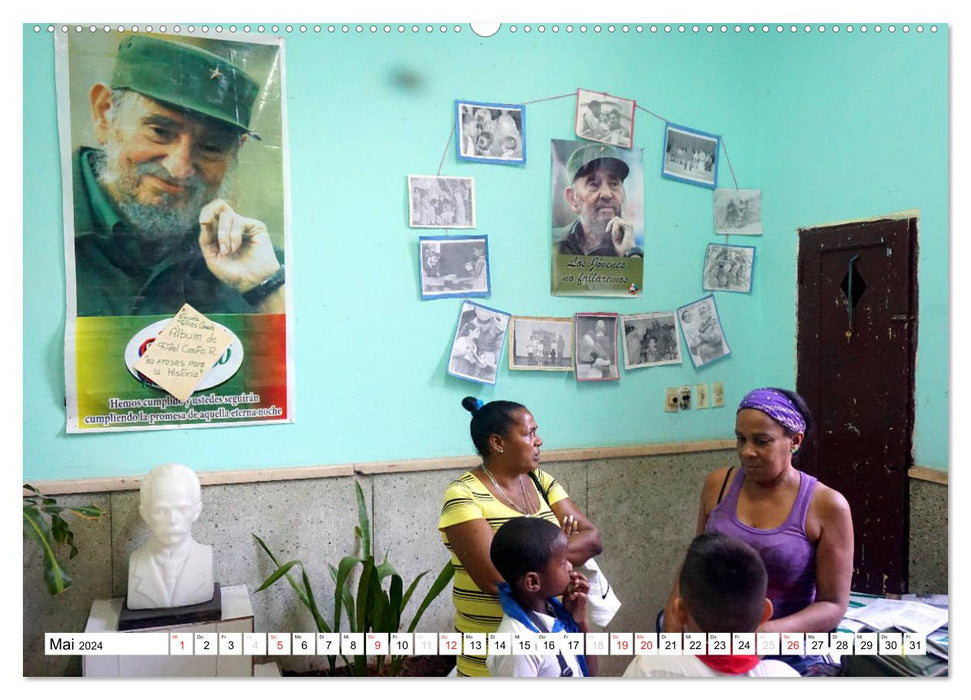 VIVA FIDEL 2024 (CALVENDO Premium Wandkalender 2024)