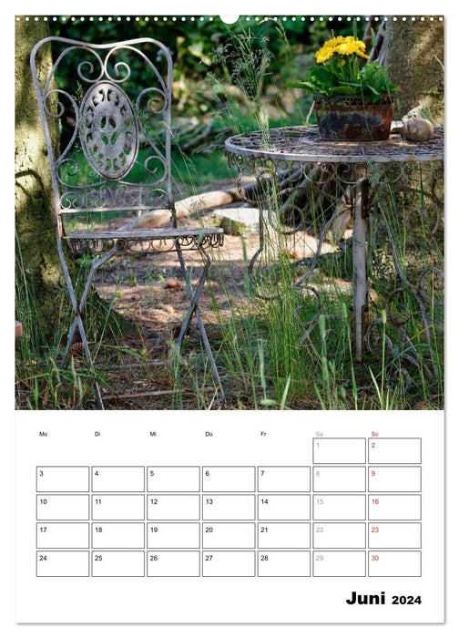 Garteneindrücke (CALVENDO Premium Wandkalender 2024)