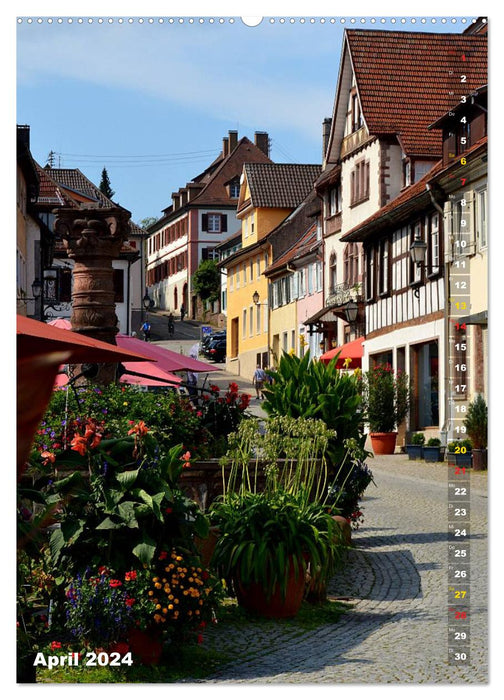 Idyllic Murgtal landscapes - sights - nature (CALVENDO wall calendar 2024) 