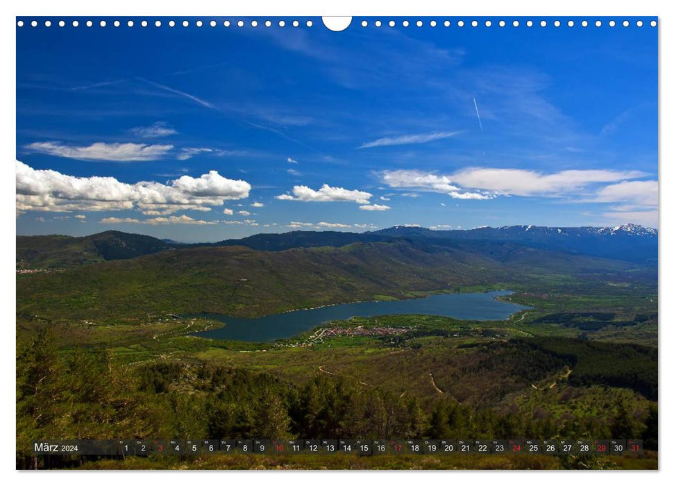 Excursion destinations around Madrid (CALVENDO wall calendar 2024) 