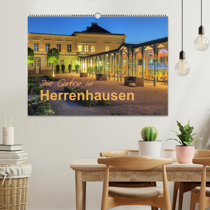 Die Gärten in Herrenhausen (CALVENDO Wandkalender 2024)