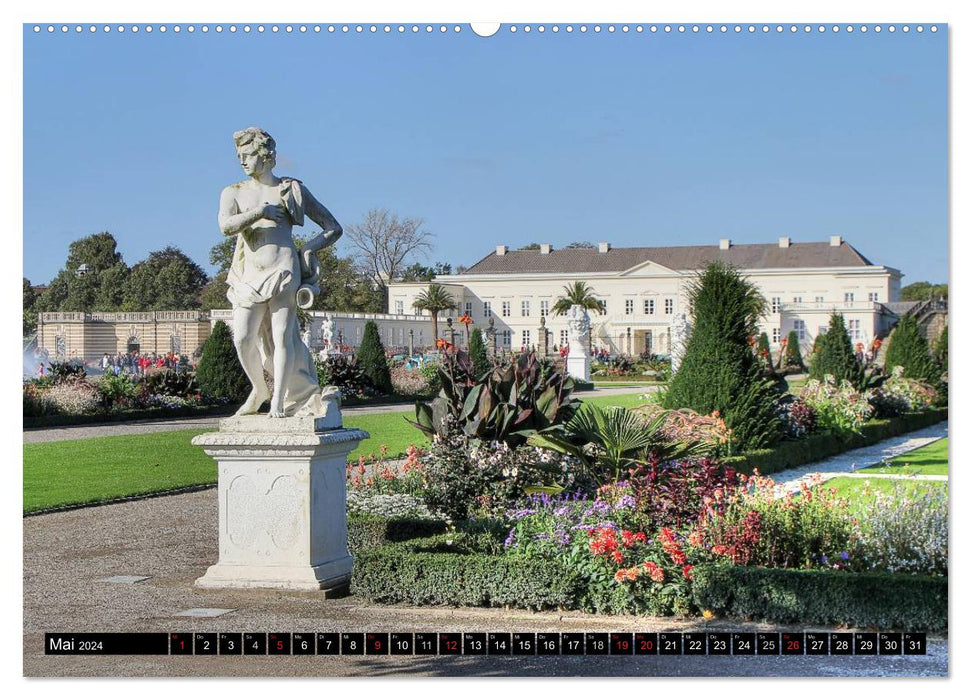 Die Gärten in Herrenhausen (CALVENDO Wandkalender 2024)