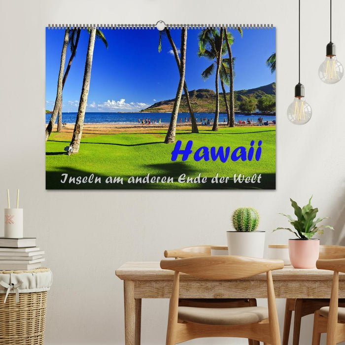 Hawaii - islands at the other end of the world (CALVENDO wall calendar 2024) 