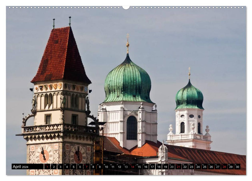 Picturesque Passau (CALVENDO wall calendar 2024) 