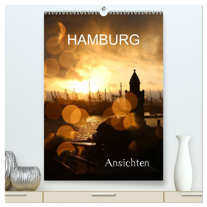 HAMBURG - Ansichten (CALVENDO Premium Wandkalender 2024)