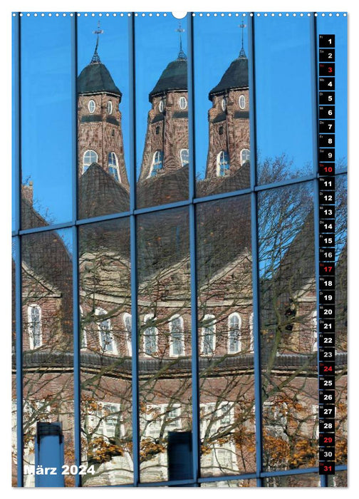 HAMBURG - Views (CALVENDO Premium Wall Calendar 2024) 