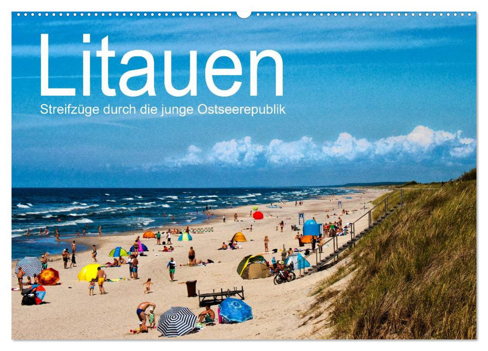 Lithuania - forays through the young Baltic Sea republic (CALVENDO wall calendar 2024) 