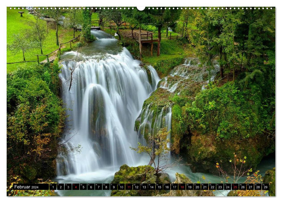 Croatia - Fantastic landscapes and fascinating cities (CALVENDO Premium Wall Calendar 2024) 