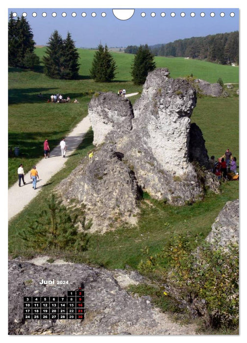 Schwäbische Alb im Fokus (CALVENDO Wandkalender 2024)