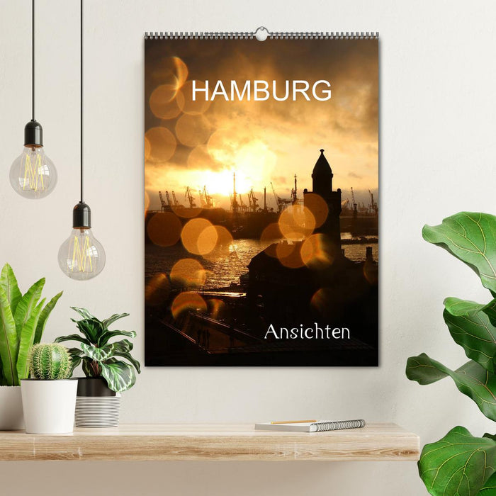 HAMBURG - Ansichten (CALVENDO Wandkalender 2024)