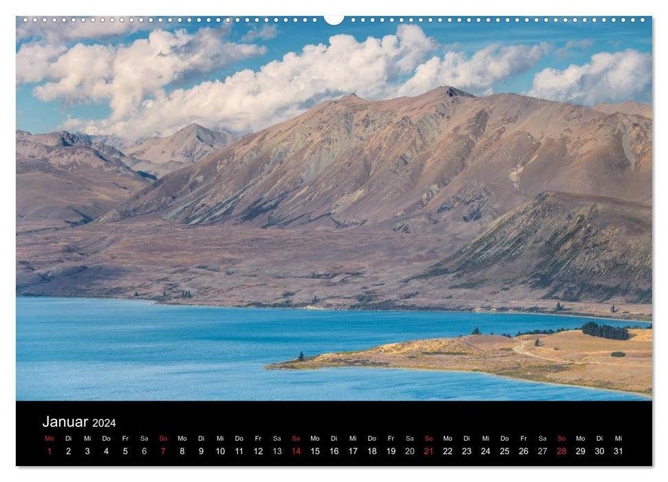 Neuseeland - Paradies am anderen Ende der Welt (CALVENDO Premium Wandkalender 2024)